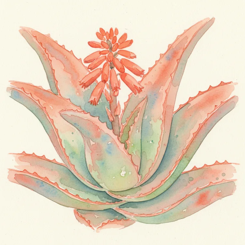 Coral Aloe