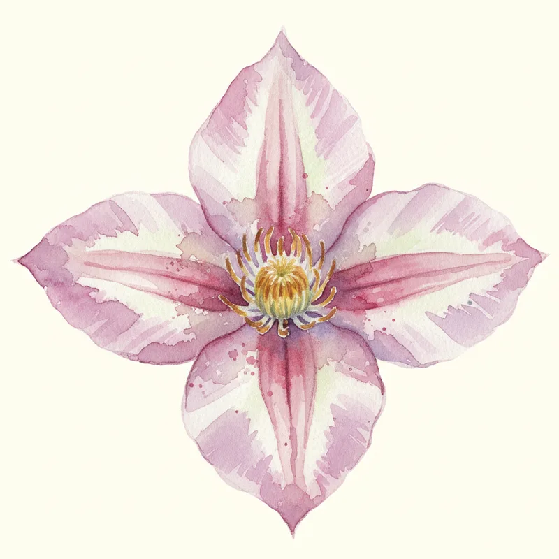 Nelly Moser Clematis